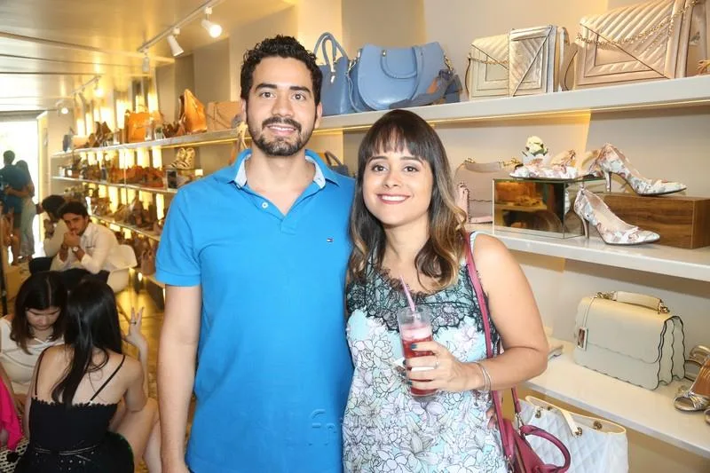 Andrew Braga e Joana Estrada