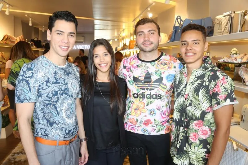 Fagner Barros, Kercia Andrade, Marcel Benevides e Mayron Dennys