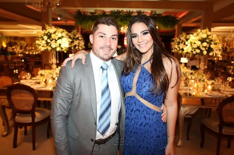 Arthur Brandão e Débora Severiano