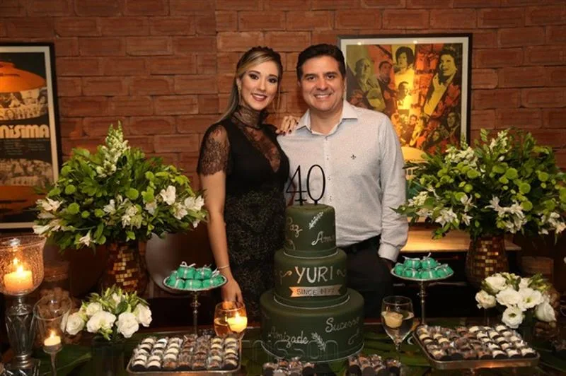 Alice Colares e Yuri Rolim