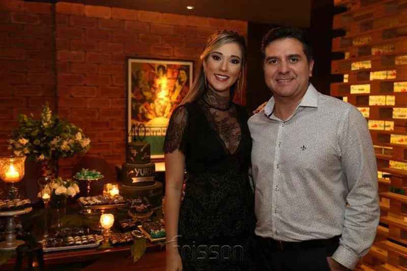 Alice Colares e Yuri Rolim