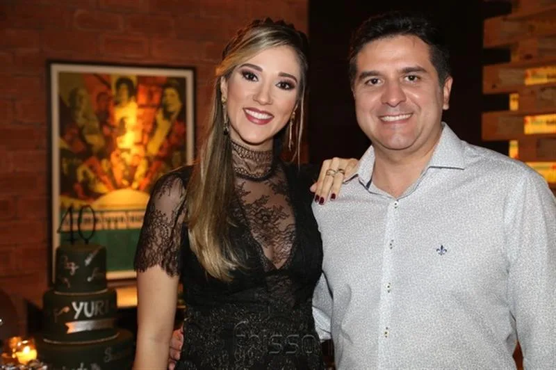 Alice Colares e Yuri Rolim
