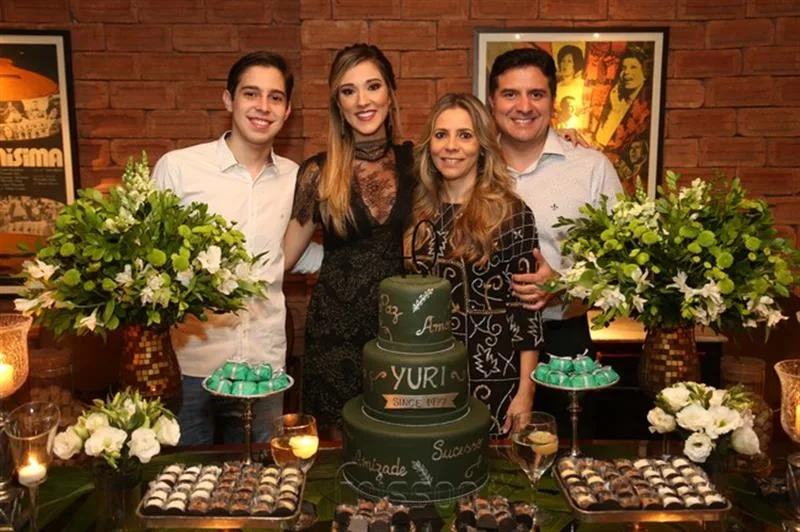 Álvaro Rolim, Alice Colares, Celene e Yuri Rolim