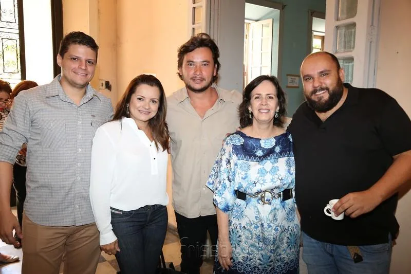 Diego Studart, Kel Oliveira, Thiago Falcão, Neuma Figueiredo e Erico Monteiro