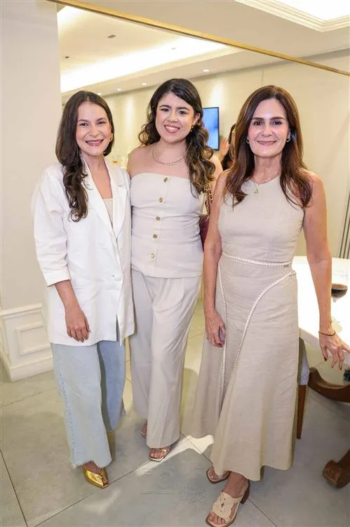 Aline Braide, Thayanne Viana e Conceição Garcez