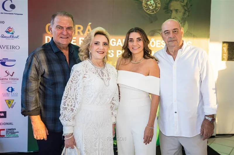 Jório e Graça da Escóssia e Fernando e Márcia Travessoni