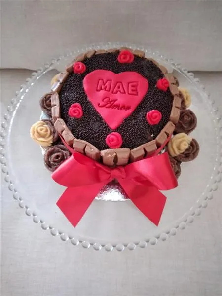 Bolo Dia das Mães Brigaderia Festa Show