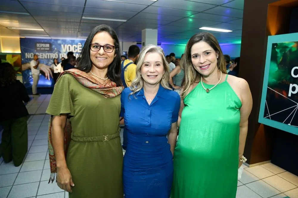Fernanda Barreira, Daniela Fraga e Amanda Machado