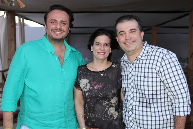 Adriano Nogueira, Luciana e Ricardo Bezerra