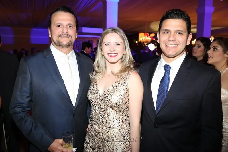 Adrisio, Vanessa e Eduardo Camara