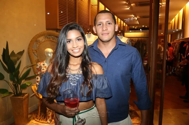 Caroline Dias e Igor Carioca
