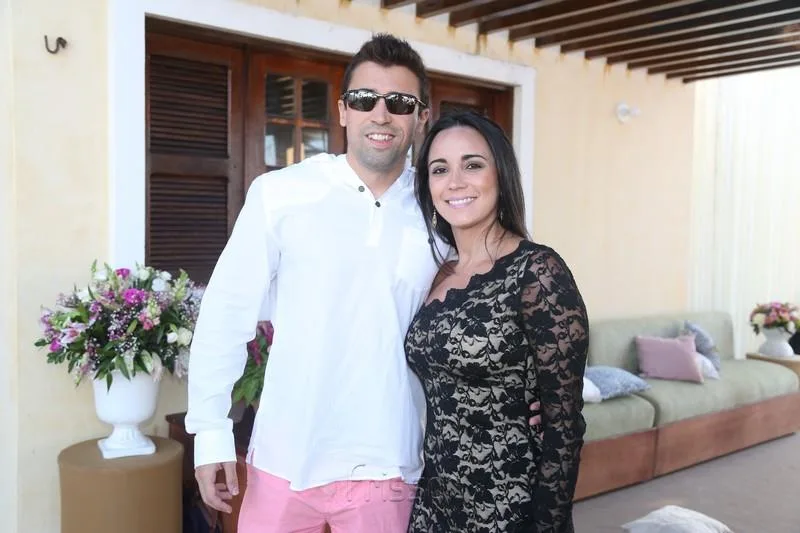 Caio Moreira e Nadia Costa