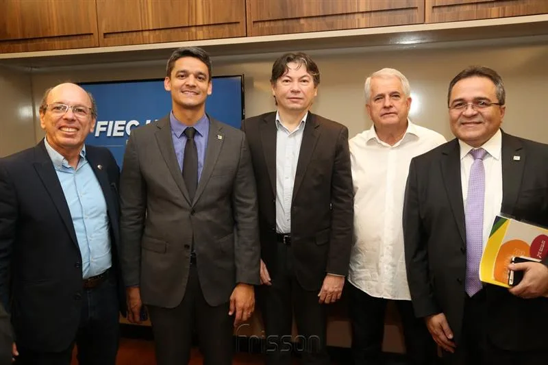 André Montenegro, Rodrigo Bourbon, Edgar Gadelha, José Antunes Mota e Romildo Rolim