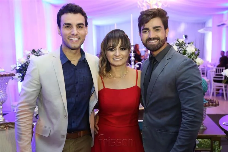 Bruno Calaça, Cleane e Jose Fontinelle