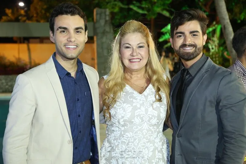 Bruno Calaça, Stelinha Salles e Jose Fontinelle