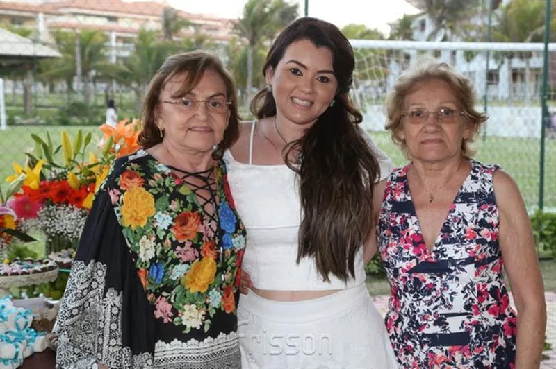 Angelita Brito, Jamille Castro e Eliane Brito