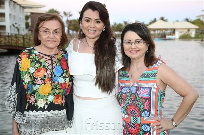 Angelita Brito, Jamille Castro e Rejane Oliveira