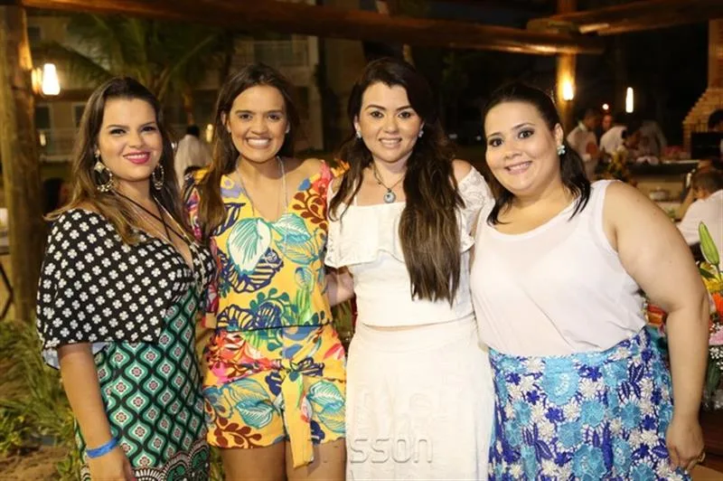 Carol Cavalcante, Lilian Macedo, Jamille Castro e Isabelle Oliveira
