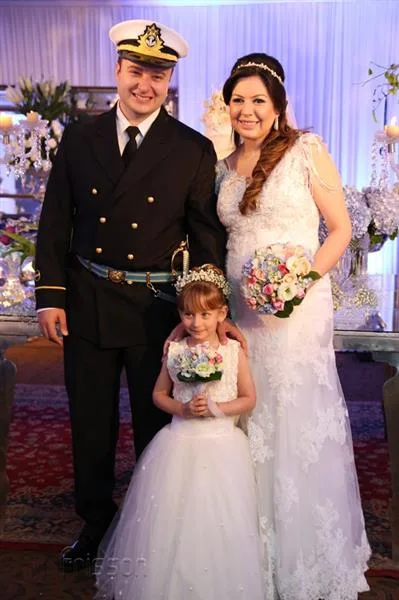 Casamento de Theoharis e Liane Bastos