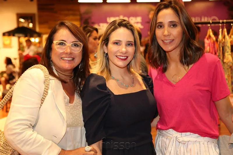 Ana Luiza Costa Lima, Gaida Furtado e Nadia Bismarck