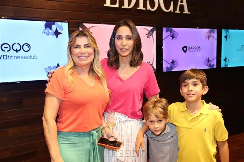 Chris Cavalcante, Nadia, João Henrique e Pedro Bismarck