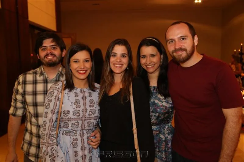 Anatolio Nogueira, Raquel Veríssimo, Janine Bonfadini, Clarissa Freitas e Pedro Farias