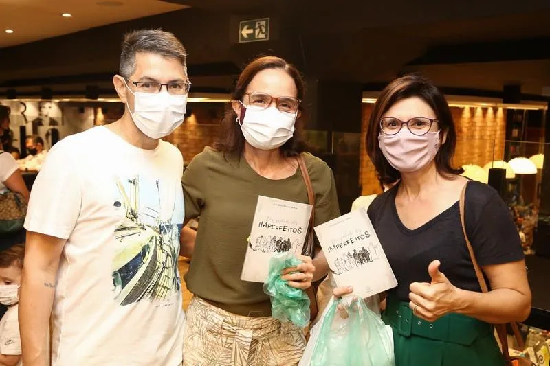 Clauber e Mirna Brayner e Virginia Girão