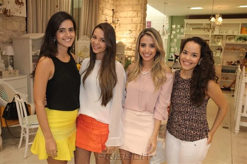 Athina Batista, Madalena Lessa, Mikaela Bottura e Melissa Rodrigues