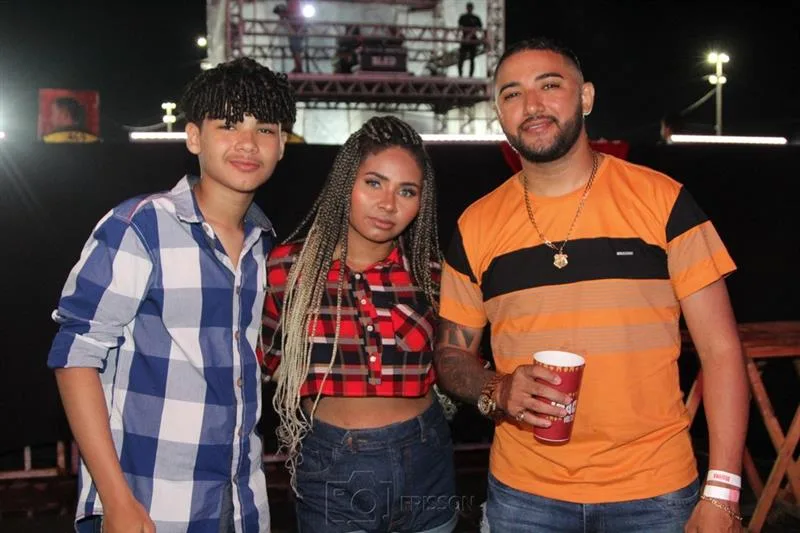 Caio, Jaquelani Santiago e Andrei Dias