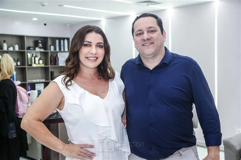 Laura Ribeiro e Rogério Queiroz