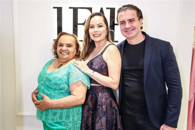 Almerinda Maria, Leah e Andre Lopes