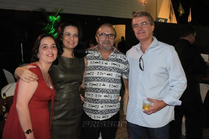 Dulce Queiroz, Cristiane Sales, Eduardo Odecio e Marcos Tardan