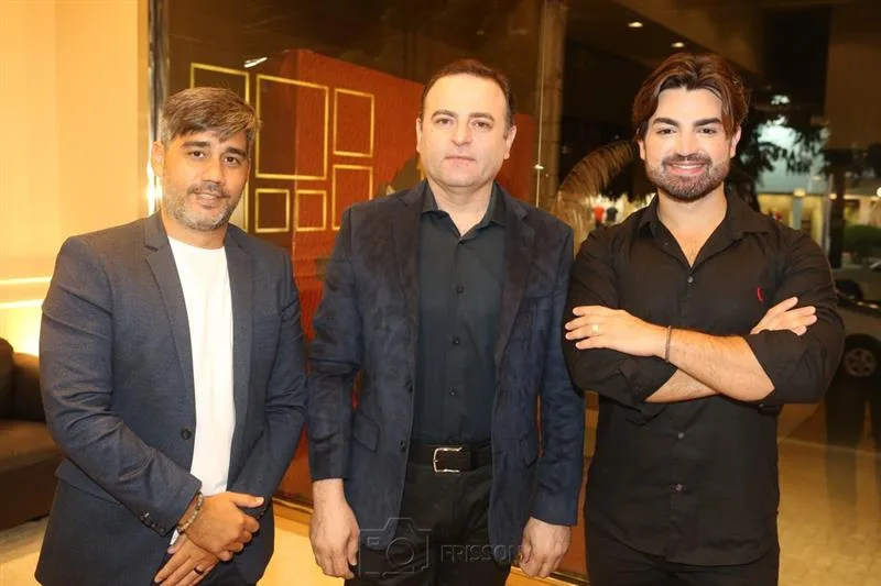 Bernardo Sfoggia, Salatiel Rebouças e José Fontenele