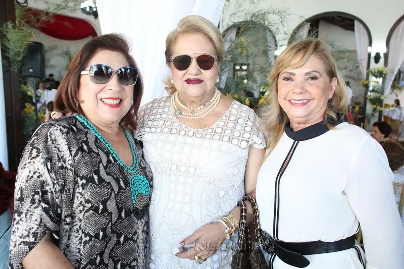 Ana dos Santos, Liliane Albuquerque e Betinha Sampaio
