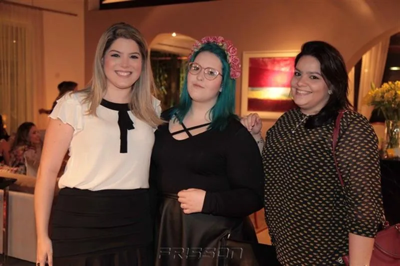 Camile Monteiro, Eduarda Silveira e Camila Câmara