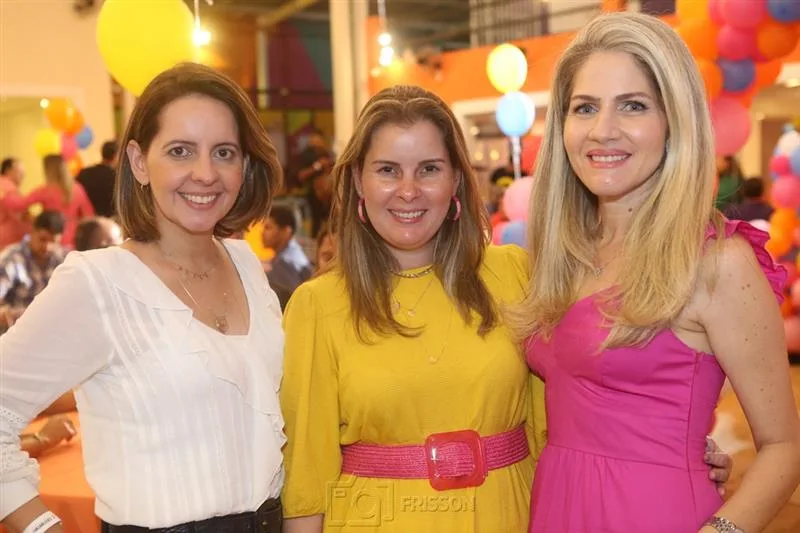 Aline Veras, Adriana Loureiro e Lara Calado