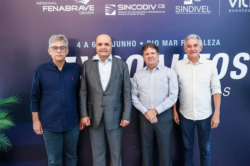 Cid Alves, Fernando Cirino Gurgel, Leuton Monteiro e Everton Fernandes