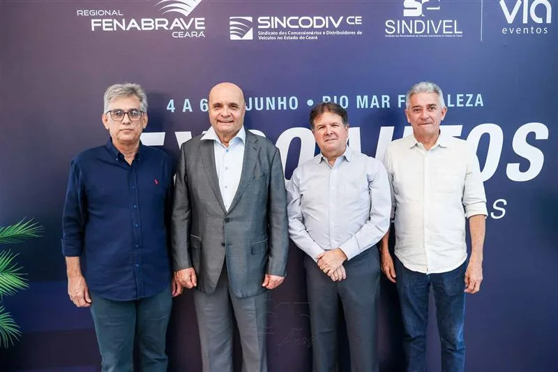 Cid Alves, Fernando Cirino Gurgel, Leuton Monteiro e Everton Fernandes