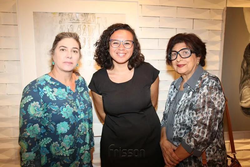Beatriz Silveira, Renata Damasceno e Angelica Kassar