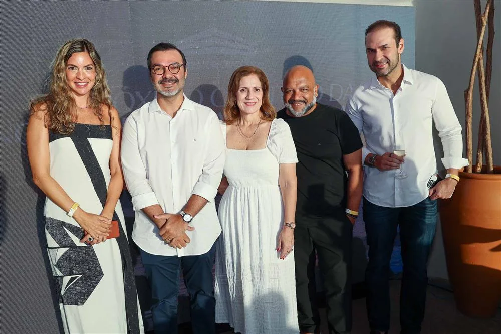 Bruna Bardawil, Douglas Albuquerque, Lis Ramalho, Adriano Oliveira e Thiago Albuquerque