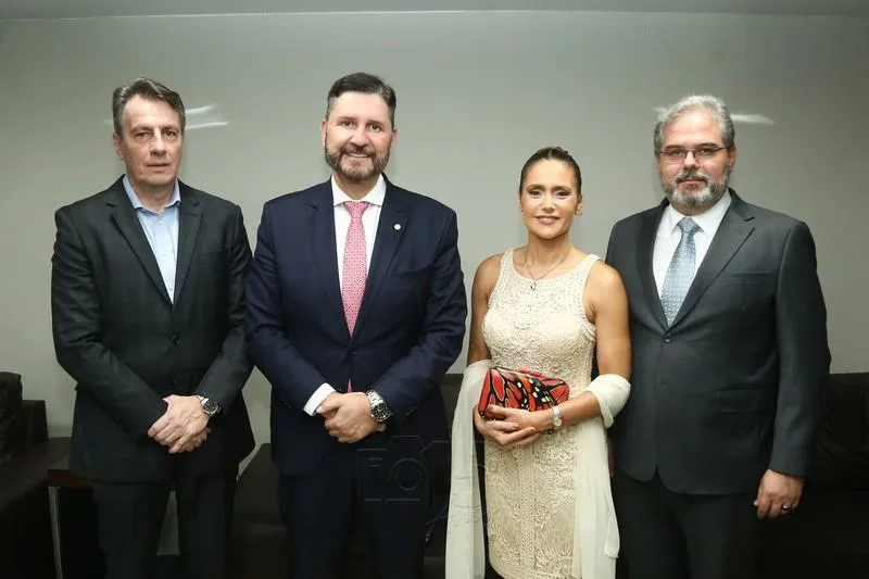 Carlos Rotella, Romeu Aldigueri, Manoela Bacelar e Edson Neto