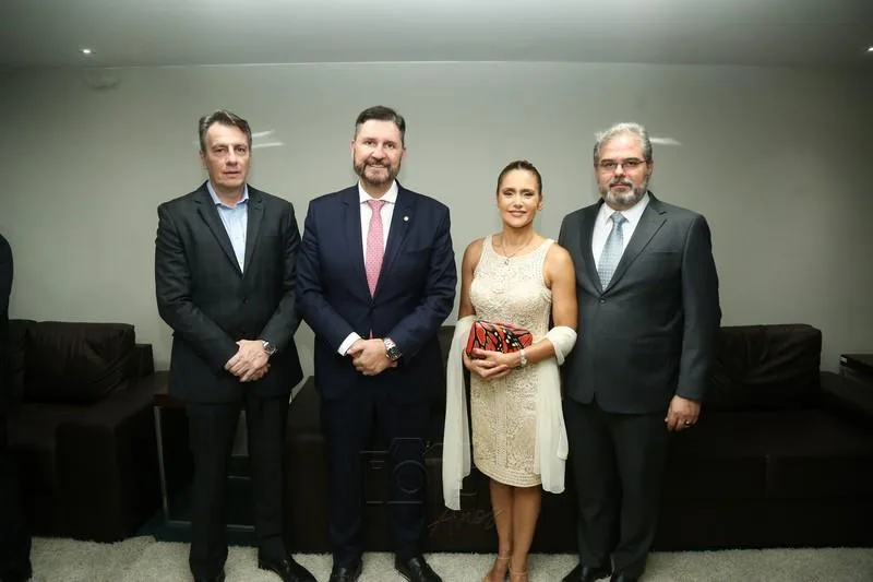 Carlos Rotella, Romeu Aldigueri, Manoela Bacelar e Edson Neto