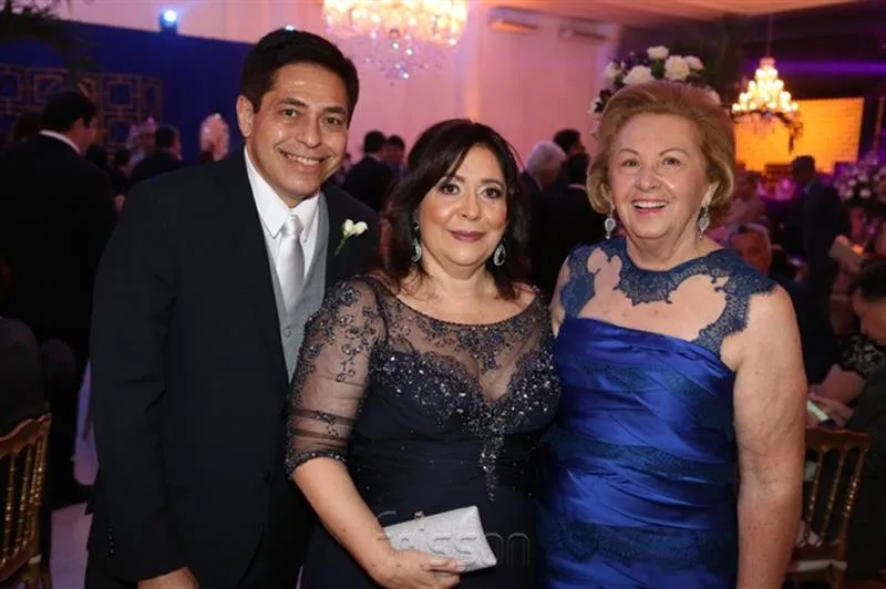 Alfredo Marques, Sonia Bayman e Elenita Pinheiro