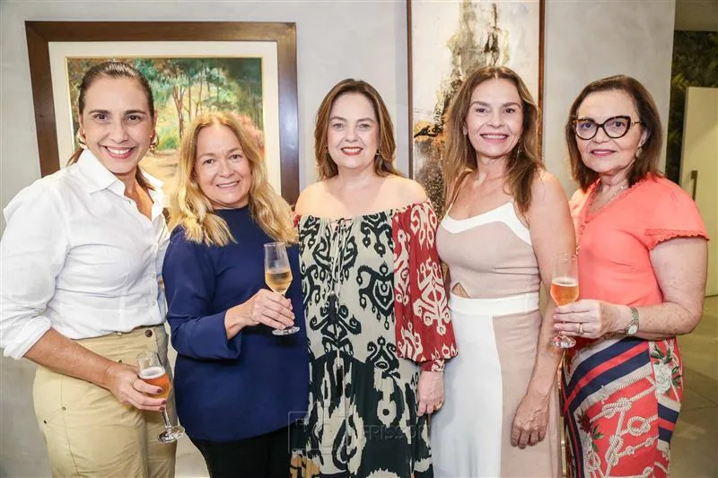 Elma Gondim, Rejane Porto, Erika Girão, Malu Fontenele e Bete Moraes