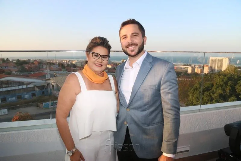 Ana Pinheiro e Cid Capistrano