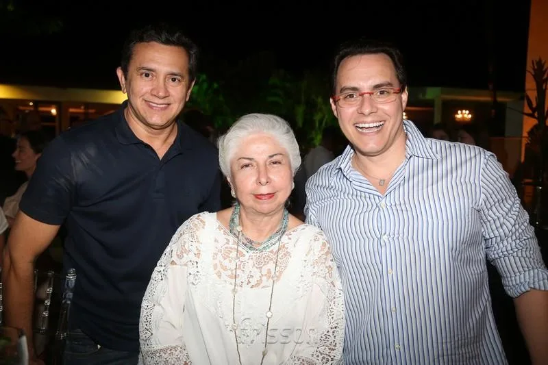 Andrade Mendonça, Alodia Guimarães e Francisco Campelo