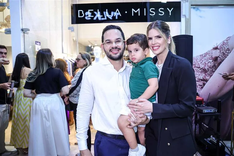 Eduardo, Gustavo e Raissa Quezado