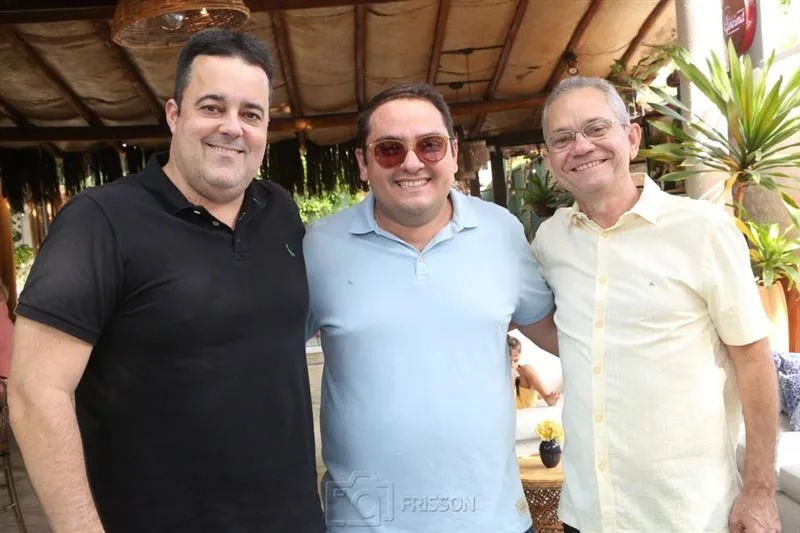 André Aguiar, Inácio Bruno e Américo Bezerra