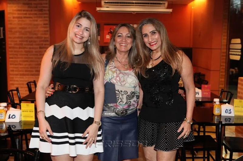 Alessandra Fayad, Maruzza Neiva e Fatima Fayad