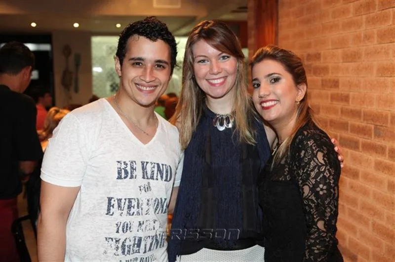 Alexandre Ferreira, Erica Guidetti e Gisele Nasser